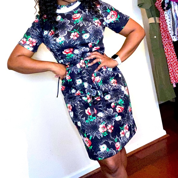 Hand Crafted Dresses & Skirts - Vintage hand made flora print size medium